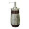 Liquid Soap Dispenser Pump Bottle | Bathroom & Kitchen | Holds Soap, Lotion & Sanitizer | Silver/Orb